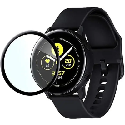 Плівка захисна PET + PmmA для Samsung Galaxy Watch Active 2 (44mm)- чорний Плівка захисна PET + PmmA для Samsung Galaxy Watch Active 2 (44mm)- чорний