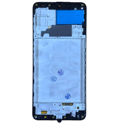 Дисплей для мобільного телефона Samsung M22/M225 OLED with frame з тачскріном Black