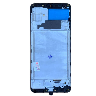 Дисплей для мобільного телефона Samsung M32/M325 OLED with frame з тачскріном Black