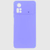 Накладка (з мікрофіброю) Silicone Cover Lakshmi Full Camera для Xiaomi Poco X4 Pro 5G- бузковий
