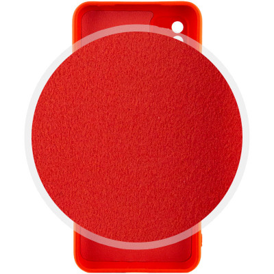 Накладка (з мікрофіброю) Silicone Cover Lakshmi Full Camera для Xiaomi Redmi A1 / A2- червоний