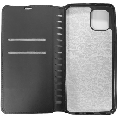 Чохол-книжка Leather Folio для Samsung A03 / A035- чорний