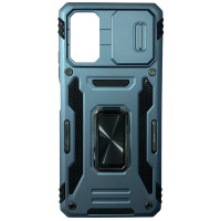 Протиударний чохол Camshield Army Ring для Xiaomi Poco X4 Pro 5G- блакитний Протиударний чохол Camshield Army Ring для Xiaomi Poco X4 Pro 5G- блакитний
