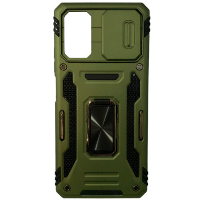 Протиударний чохол Camshield Army Ring для Xiaomi Poco X4 Pro 5G- оливковий Протиударний чохол Camshield Army Ring для Xiaomi Poco X4 Pro 5G- оливковий