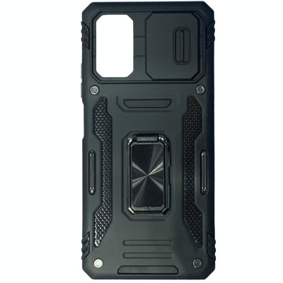 Протиударний чохол Camshield Army Ring для Xiaomi Poco X4 Pro 5G- чорний Протиударний чохол Camshield Army Ring для Xiaomi Poco X4 Pro 5G- чорний