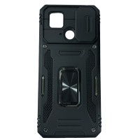 Протиударний чохол Camshield Army Ring для Xiaomi Redmi 10C / Poco C40- чорний Протиударний чохол Camshield Army Ring для Xiaomi Redmi 10C / Poco C40- чорний