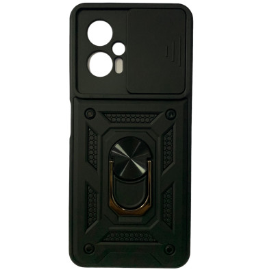 Протиударний чохол Camshield Serge Ring для Xiaomi Poco X4 GT- чорний Протиударний чохол Camshield Serge Ring для Xiaomi Poco X4 GT- чорний