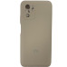 Накладка (з мікрофіброю) Silicone Cover Full Camera (AA) для Xiaomi Redmi Note 10 / Note 10S / Poco M5s- лавандовий