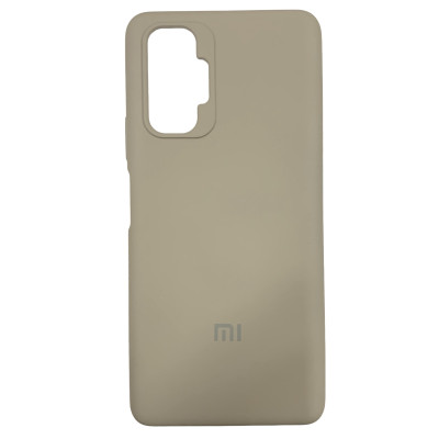 Накладка (з мікрофіброю) Silicone Cover Full Camera (AA) для Xiaomi Redmi Note 10 Pro / 10 Pro Max- лавандовий