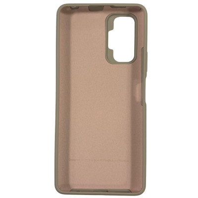 Накладка (з мікрофіброю) Silicone Cover Full Camera (AA) для Xiaomi Redmi Note 10 Pro / 10 Pro Max- лавандовий