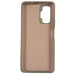 Накладка (з мікрофіброю) Silicone Cover Full Camera (AA) для Xiaomi Redmi Note 10 Pro / 10 Pro Max- лавандовий