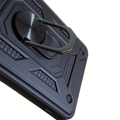 Протиударний чохол Camshield Serge Ring для Samsung A22 4G / M22 / M32- чорний Протиударний чохол Camshield Serge Ring для Samsung A22 4G / M22 / M32- чорний