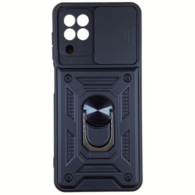 Протиударний чохол Camshield Serge Ring для Samsung A22 4G / M22 / M32- чорний Протиударний чохол Camshield Serge Ring для Samsung A22 4G / M22 / M32- чорний