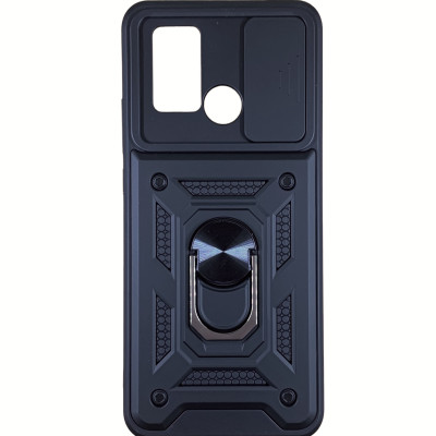 Протиударний чохол Camshield Serge Ring для Xiaomi Poco C40- чорний
