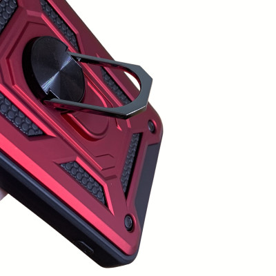 Протиударний чохол Camshield Serge Ring для Xiaomi Poco X4 GT- червоний Протиударний чохол Camshield Serge Ring для Xiaomi Poco X4 GT- червоний