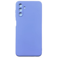 Накладка (з мікрофіброю) Soft Silk для Samsung A04s / A13 5G- бузковий
