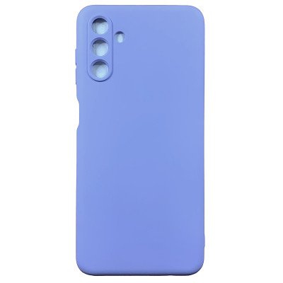Накладка (з мікрофіброю) Soft Silk для Samsung A04s / A13 5G- бузковий