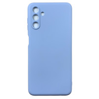 Накладка (з мікрофіброю) Soft Silk для Samsung A04s / A13 5G- блакитний