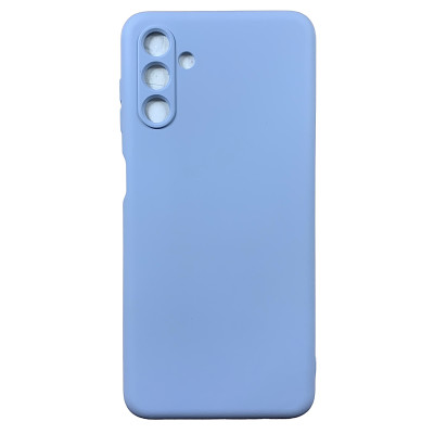 Накладка (з мікрофіброю) Soft Silk для Samsung A04s / A13 5G- блакитний