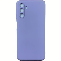 Накладка (з мікрофіброю) Soft Silk для Samsung A04s / A13 5G- світло-фіолетовий