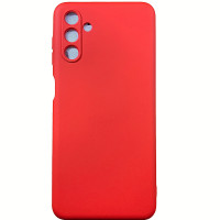 Накладка (з мікрофіброю) Soft Silk для Samsung A04s / A13 5G- червоний