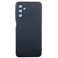 Накладка (з мікрофіброю) Soft Silk для Samsung A04s / A13 5G- чорний