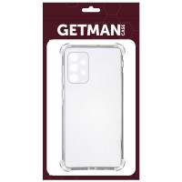 Накладка GETMAN посилені кути для Samsung A23 4G- прозорий Накладка GETMAN посилені кути для Samsung A23 4G- прозорий