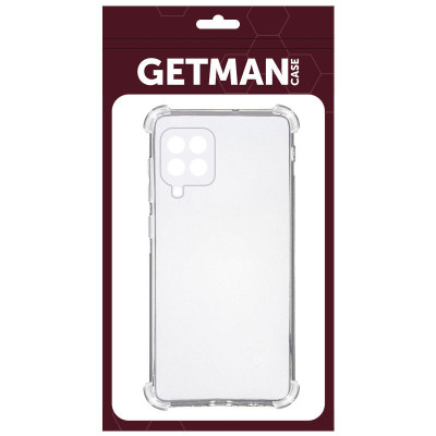 Накладка GETMAN посилені кути для Samsung M53 5G- прозорий Накладка GETMAN посилені кути для Samsung M53 5G- прозорий