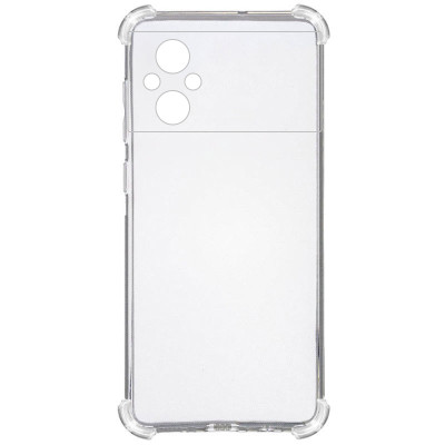 Накладка GETMAN посилені кути для Xiaomi Poco M5- прозорий