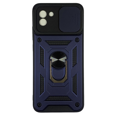 Протиударний чохол Camshield Serge Ring для Samsung A03 / A035- синій Протиударний чохол Camshield Serge Ring для Samsung A03 / A035- синій