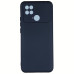 Накладка (з мікрофіброю) Silicone Cover Lakshmi Full Camera для Xiaomi Poco C40- чорний