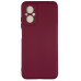Накладка (з мікрофіброю) Silicone Cover Lakshmi Full Camera для Xiaomi Poco M5- марсала