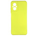 Накладка (з мікрофіброю) Silicone Cover Lakshmi Full Camera для Xiaomi Poco M5- жовтий