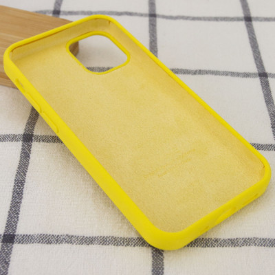 Накладка (з мікрофіброю) Silicone Cover Lakshmi Full Camera для Xiaomi Poco M5- жовтий