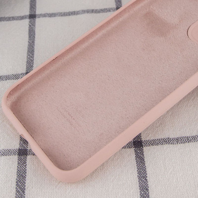 Накладка (з мікрофіброю) Silicone Cover Lakshmi Full Camera для Xiaomi Poco M5- рожевий пісок