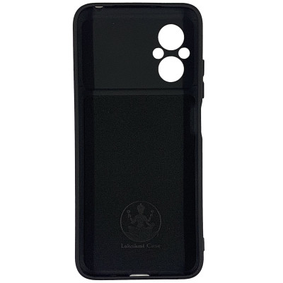 Накладка (з мікрофіброю) Silicone Cover Lakshmi Full Camera для Xiaomi Poco M5- чорний
