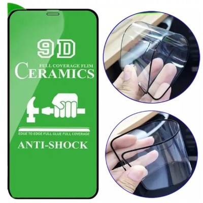 Плівка захисна CERAMiCS 9D для iPhone 11 Pro Max / XS Max- чорний Плівка захисна CERAMiCS 9D для iPhone 11 Pro Max / XS Max- чорний
