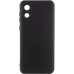 Накладка (з мікрофіброю) Silicone Cover Lakshmi Full Camera для Samsung A03 Core- чорний