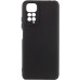 Накладка (з мікрофіброю) Silicone Cover Lakshmi Full Camera для Xiaomi Redmi 10- чорний