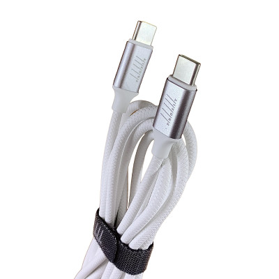 USB-C кабель Profit QY-42 Type-C to Type-C 2m- білий