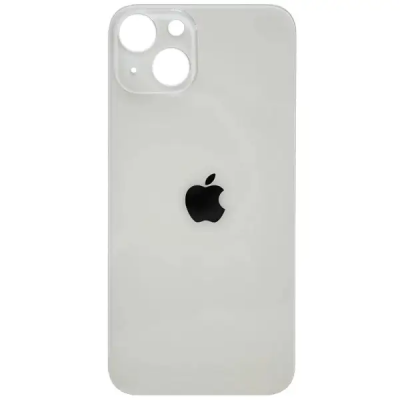 Задня кришка для iPhone 13 (big hole) White Задня кришка для iPhone 13 (big hole) White
