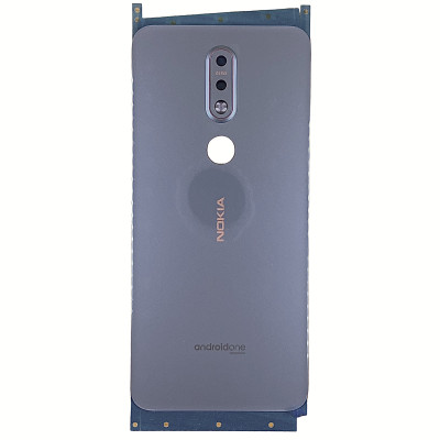 Задня кришка для Nokia 7.1 TA-1085/TA-1095/TA-1096/TA-1100 Gloss Steel