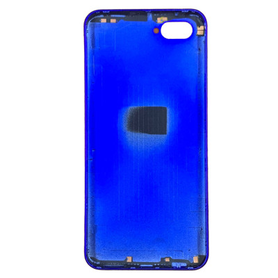 Задня кришка для Realme C2 (зі склом камери) Blue