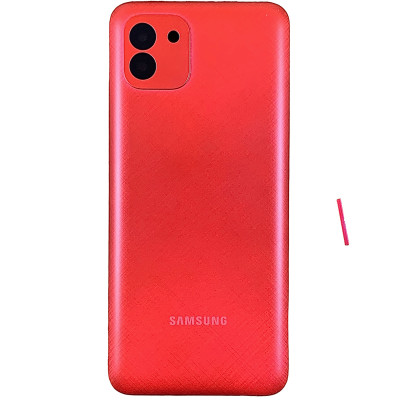 Задня кришка для Samsung A03 / A035 Red Задня кришка для Samsung A03 / A035 Red
