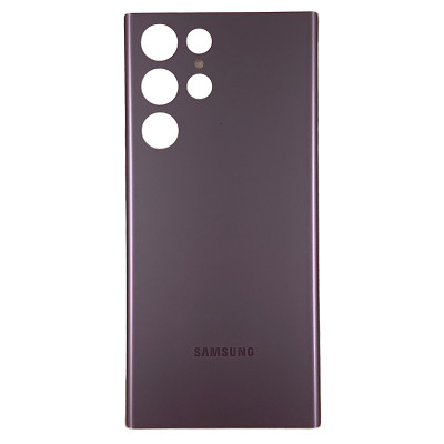 Задня кришка для Samsung S22 Ultra 5G / G908 Burgundy Red Задня кришка для Samsung S22 Ultra 5G / G908 Burgundy Red