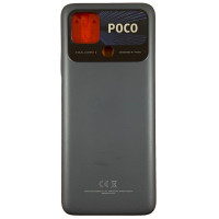 Задня кришка для Xiaomi Poco C40 Black Задня кришка для Xiaomi Poco C40 Black