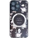 Накладка Secret Garden with Magnetic для iPhone 13 Pro (6.1`)- чорний