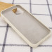 Накладка (з мікрофіброю) Silk Full Protective для iPhone 14 (6.1`)- лавандовий сірий