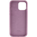 Накладка (з мікрофіброю) Silk Full Protective для iPhone 14 (6.1`)- лавандовий