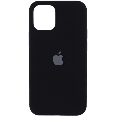 Накладка (з мікрофіброю) Silk Full Protective для iPhone 14 Pro Max (6.7`)- чорний